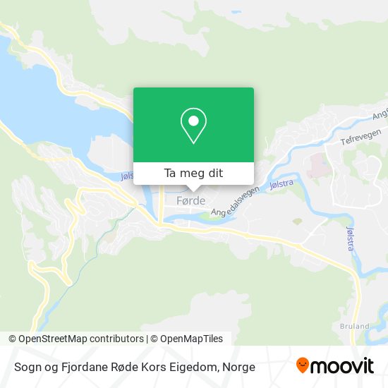Sogn og Fjordane Røde Kors Eigedom kart