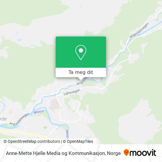 Anne-Mette Hjelle Media og Kommunikasjon kart
