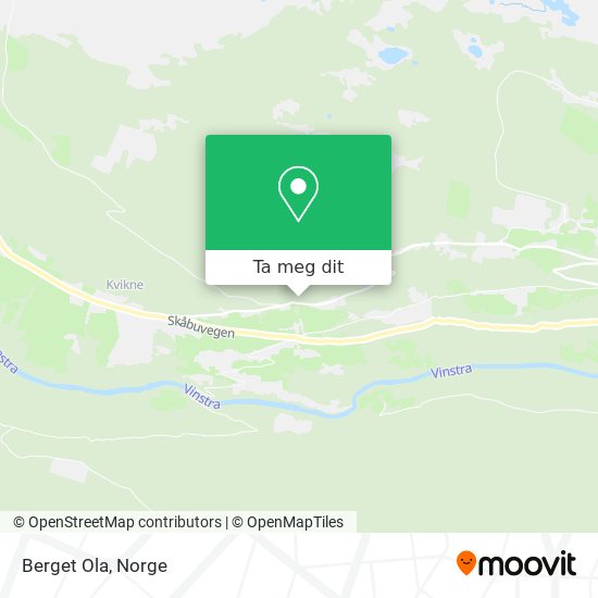 Berget Ola kart