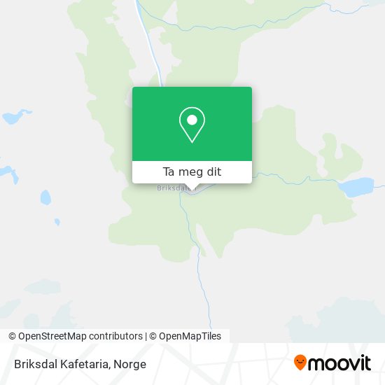 Briksdal Kafetaria kart
