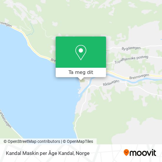 Kandal Maskin per Åge Kandal kart