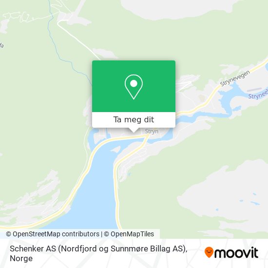 Schenker AS (Nordfjord og Sunnmøre Billag AS) kart