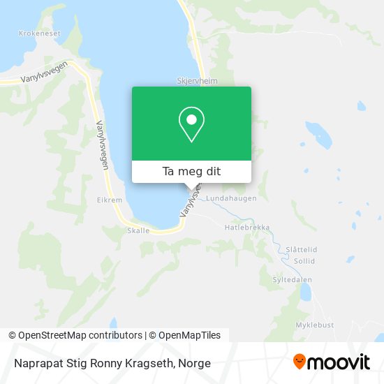 Naprapat Stig Ronny Kragseth kart