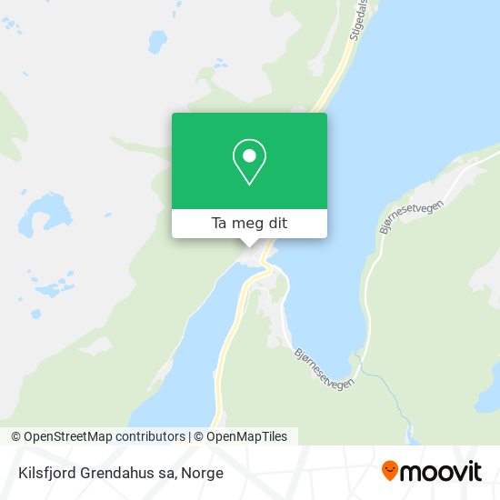 Kilsfjord Grendahus sa kart