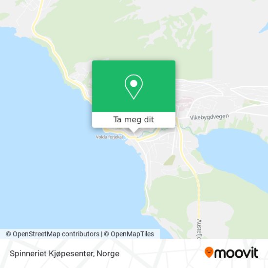 Spinneriet Kjøpesenter kart