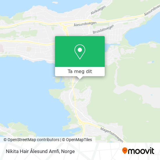 Nikita Hair Ålesund Amfi kart