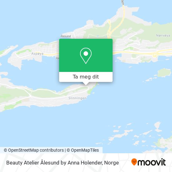 Beauty Atelier Ålesund by Anna Holender kart