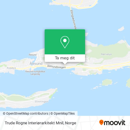 Trude Rogne Interiørarkitekt Mnil kart