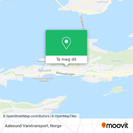 Aalesund Varetransport kart