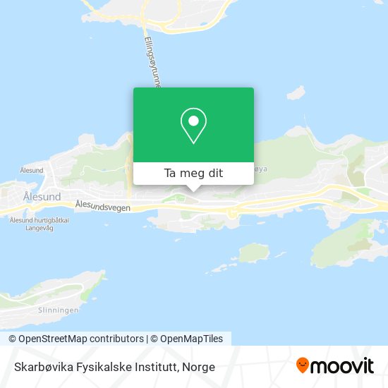 Skarbøvika Fysikalske Institutt kart