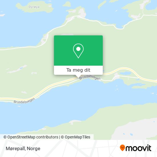 Mørepall kart