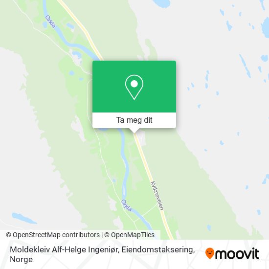 Moldekleiv Alf-Helge Ingeniør, Eiendomstaksering kart