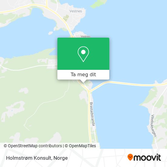 Holmstrøm Konsult kart