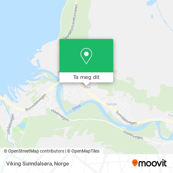 Viking Sunndalsøra kart