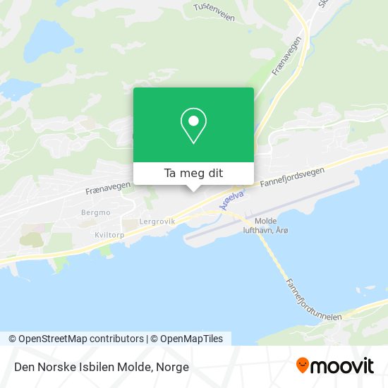 Den Norske Isbilen Molde kart