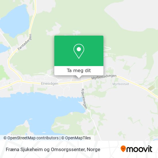 Fræna Sjukeheim og Omsorgssenter kart
