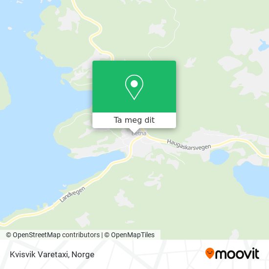 Kvisvik Varetaxi kart