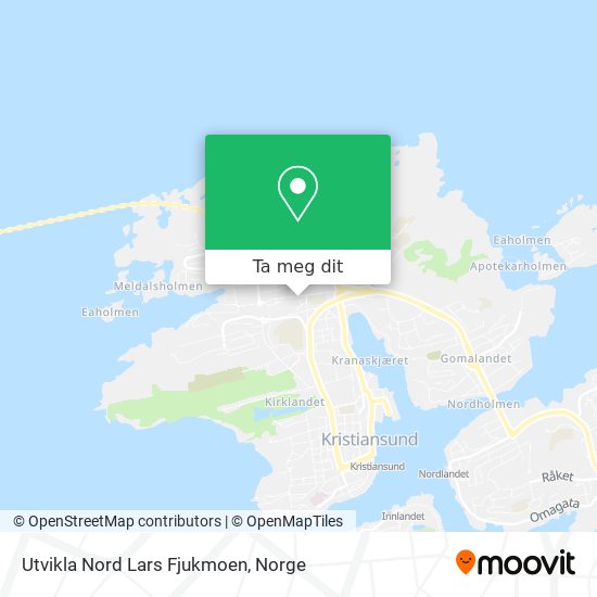 Utvikla Nord Lars Fjukmoen kart