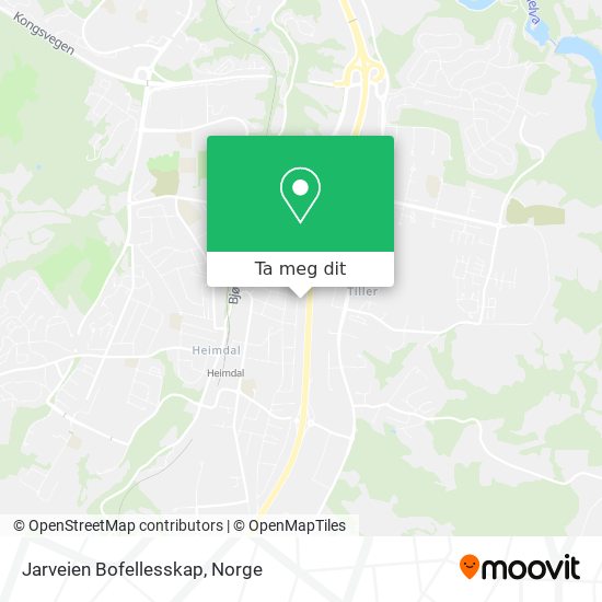 Jarveien Bofellesskap kart