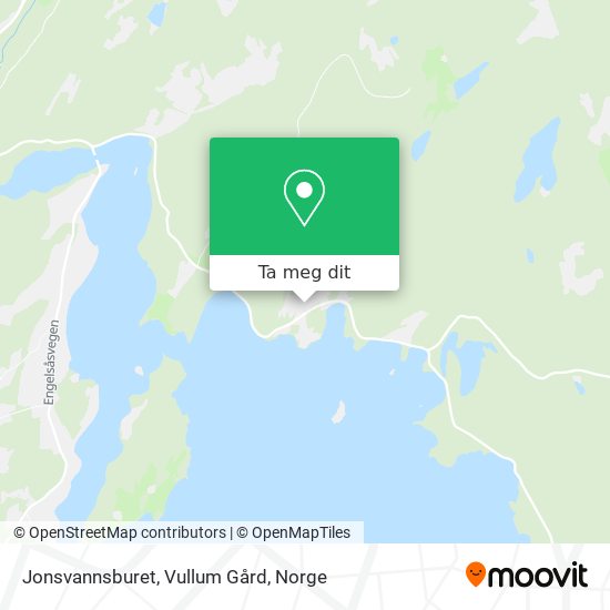 Jonsvannsburet, Vullum Gård kart