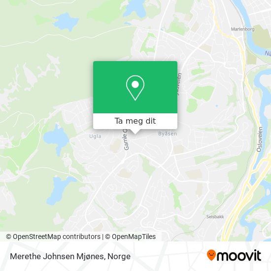 Merethe Johnsen Mjønes kart
