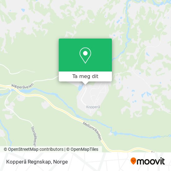 Kopperå Regnskap kart