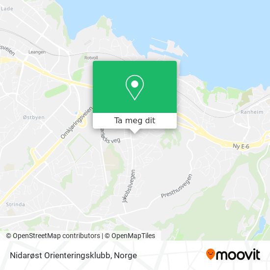 Nidarøst Orienteringsklubb kart