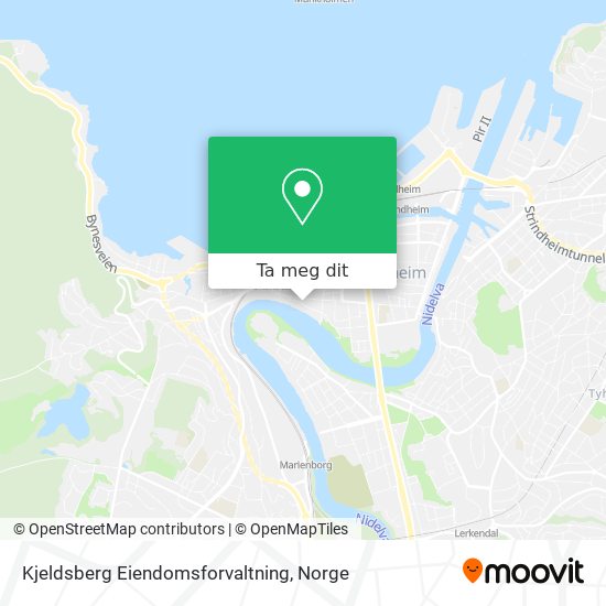 Kjeldsberg Eiendomsforvaltning kart