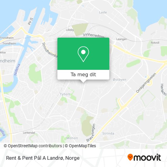 Rent & Pent Pål A Landrø kart
