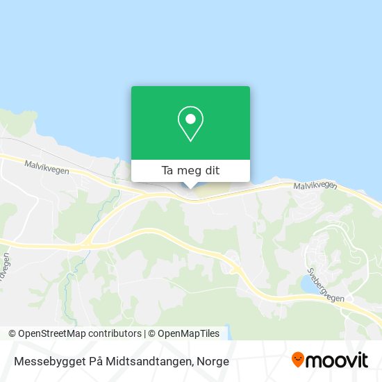 Messebygget På Midtsandtangen kart