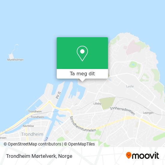 Trondheim Mørtelverk kart