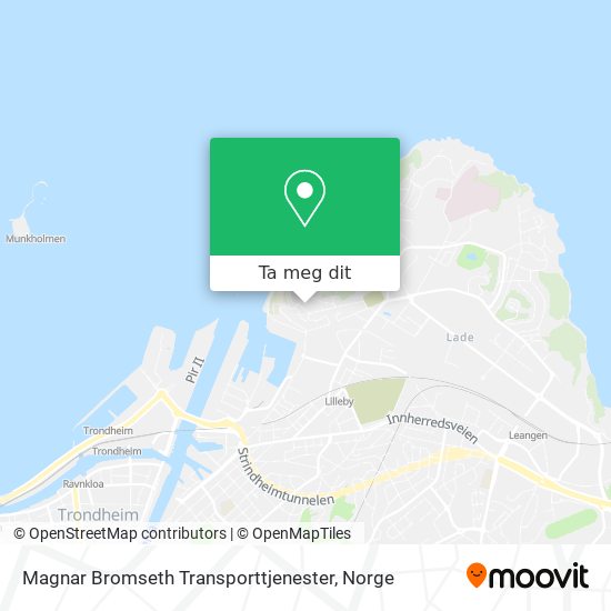 Magnar Bromseth Transporttjenester kart