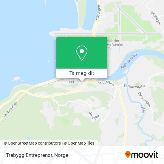 Trebygg Entreprenør kart
