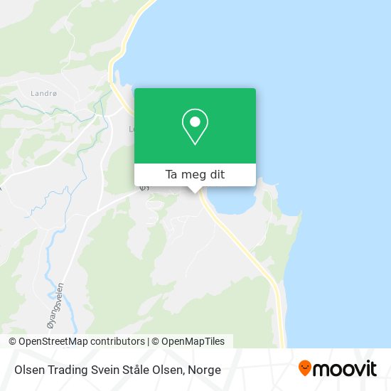 Olsen Trading Svein Ståle Olsen kart