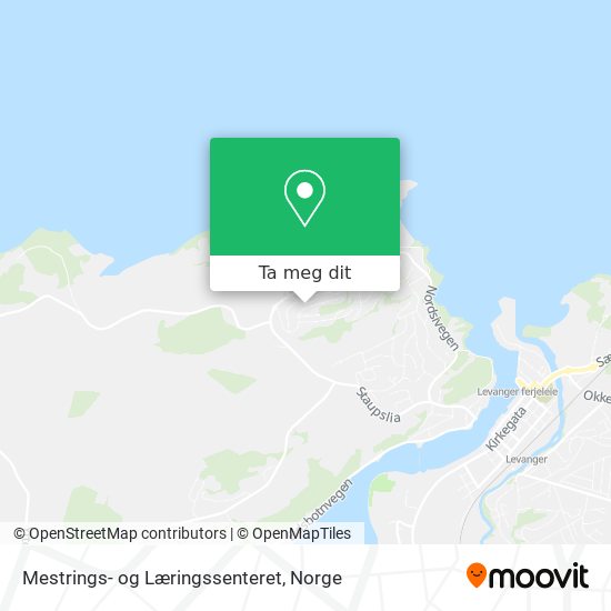 Mestrings- og Læringssenteret kart
