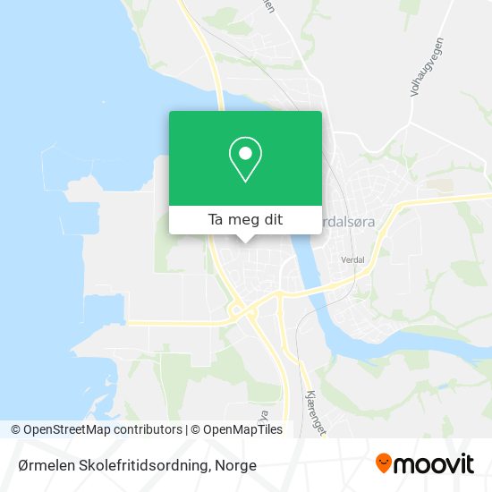 Ørmelen Skolefritidsordning kart