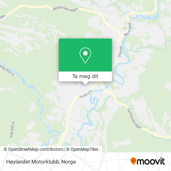 Høylandet Motorklubb kart