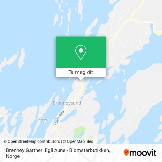 Brønnøy Gartneri Egil Aune - Blomsterbutikken kart