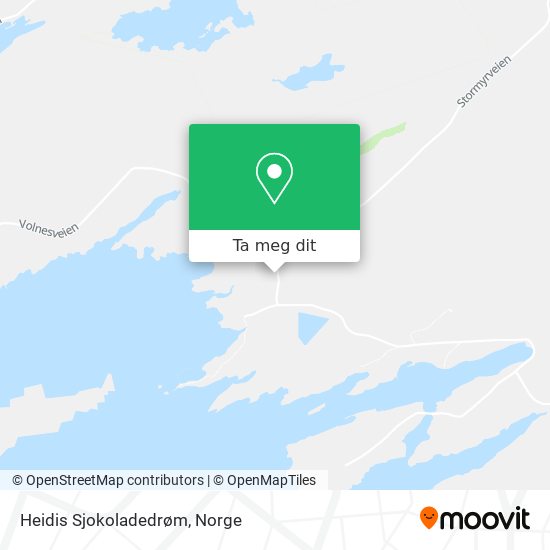 Heidis Sjokoladedrøm kart