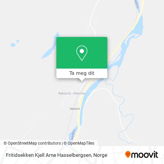 Fritidsekken Kjell Arne Hasselbergsen kart