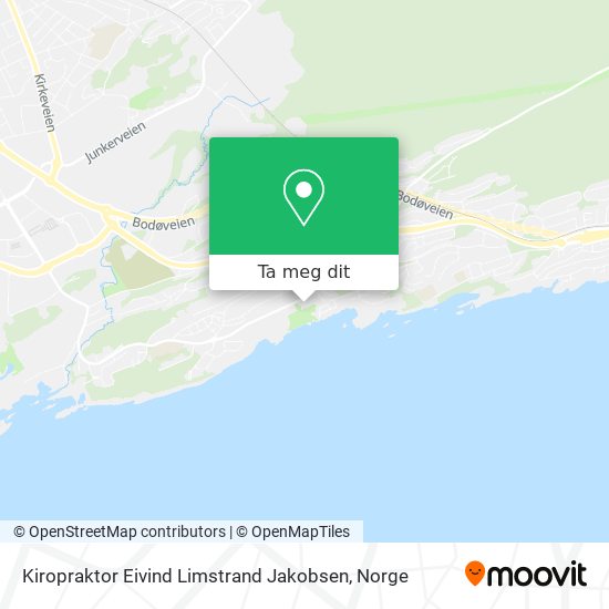 Kiropraktor Eivind Limstrand Jakobsen kart
