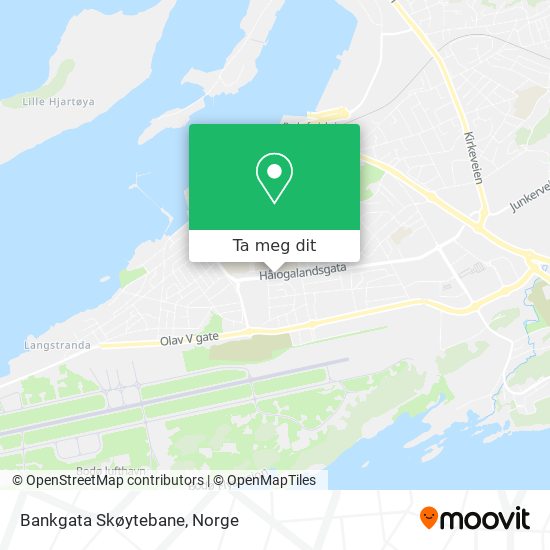 Bankgata Skøytebane kart