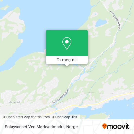 Soløyvannet Ved Mørkvedmarka kart