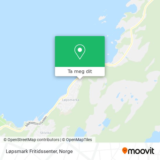 Løpsmark Fritidssenter kart