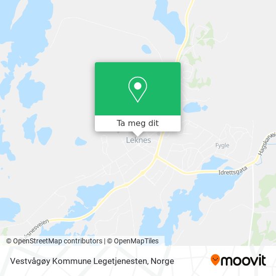 Vestvågøy Kommune Legetjenesten kart