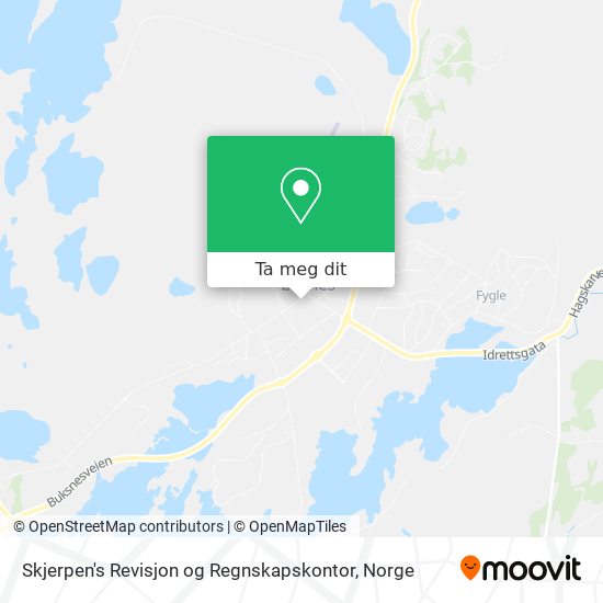 Skjerpen's Revisjon og Regnskapskontor kart