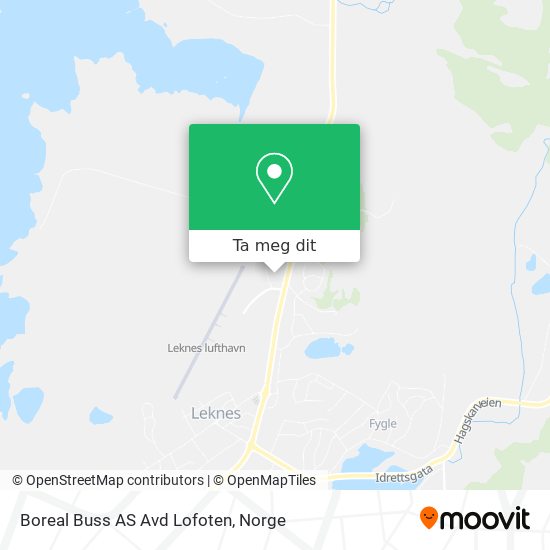 Boreal Buss AS Avd Lofoten kart