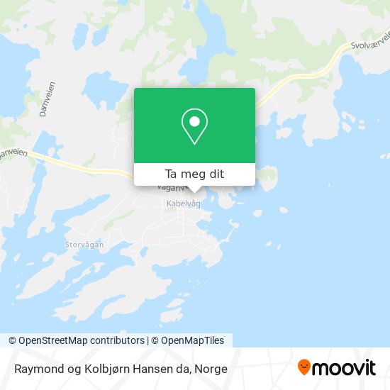 Raymond og Kolbjørn Hansen da kart