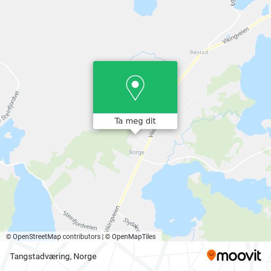 Tangstadværing kart