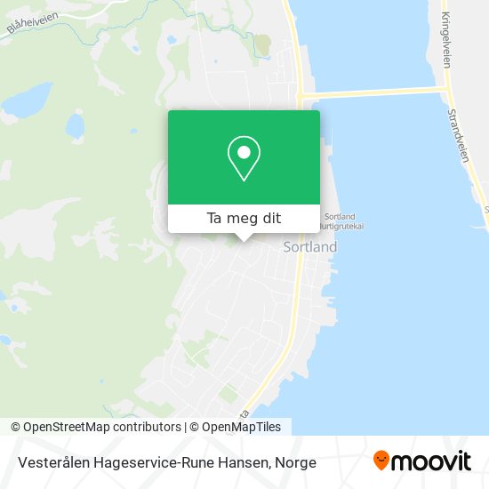 Vesterålen Hageservice-Rune Hansen kart